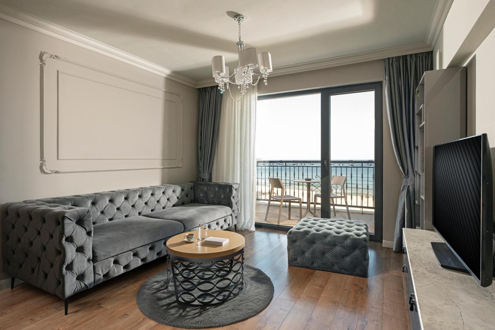 Casa Di Fiore Spa And Medical Hotel, Mineral Pools & Private Beach Kranevo Εξωτερικό φωτογραφία A living room
